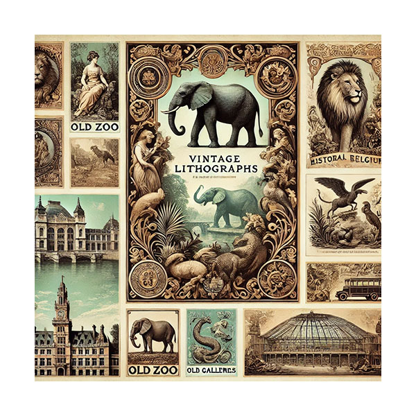 images/homepage/DALL·E 2024-06-21 17.21.43 - Create a category image for vintage lithographs to visually represent a variety of beautifully designed lithographs from historical Belgium. Include e kopie.jpg